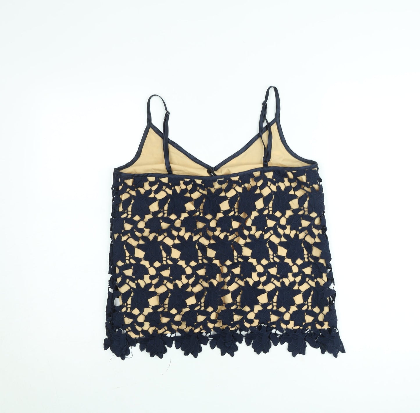 Vero Moda Women's Blue Lace Camisole Top Size M