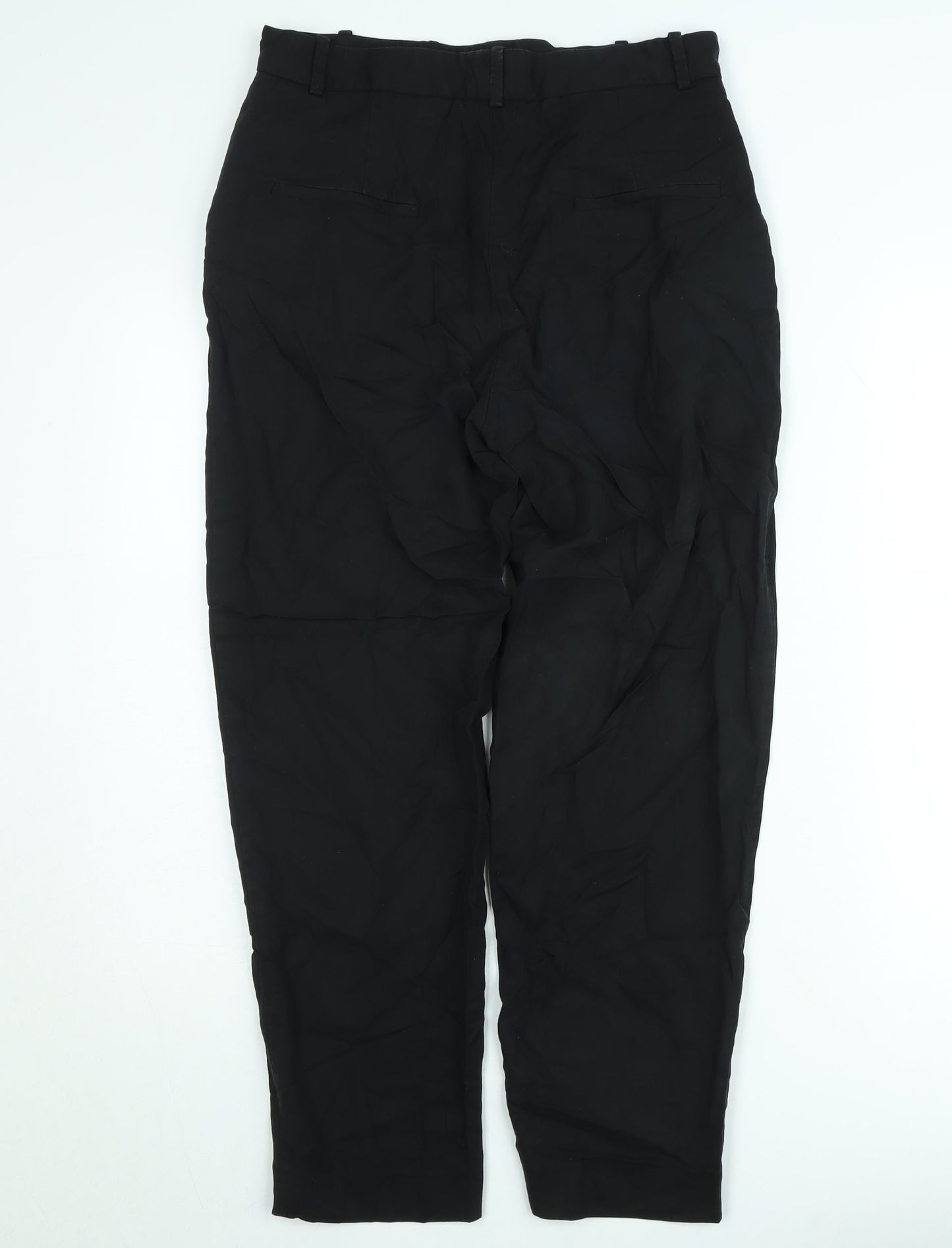Sandro Paris Men's Black Slim Fit Chino Trousers M