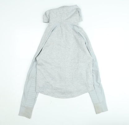 Mens UK Size XS PUMA Grey Full Zip Hoodie