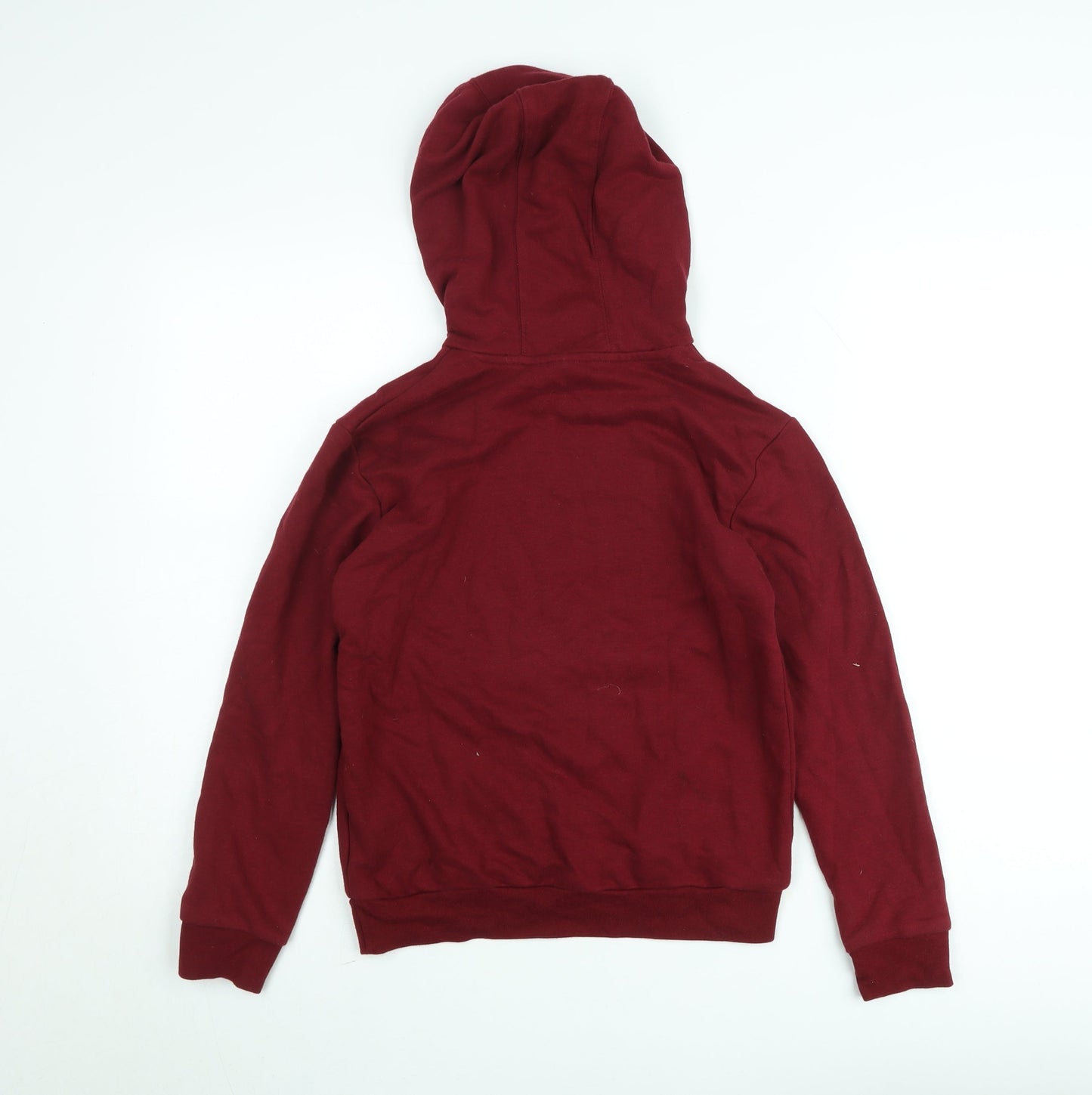 Teens UK Size M adidas Red Pullover Hoodie