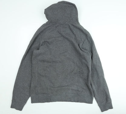 Under Armour Men's Grey Pullover Hoodie Size L Fleece ColdGear