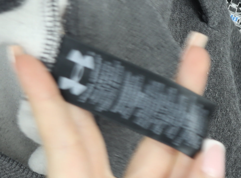 Under Armour Men's Grey Pullover Hoodie Size L Fleece ColdGear