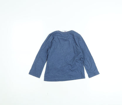 Nickelodeon PAW Patrol Boys Blue 4-5 Years Sequin Long Sleeve T-Shirt