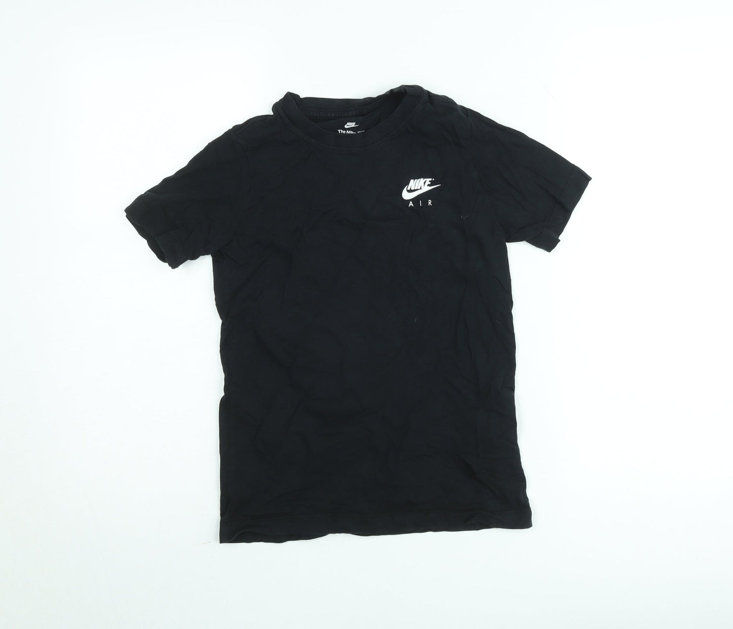 Nike Boys Black Air Graphic T-Shirt M (10-11 Years) Regular Fit