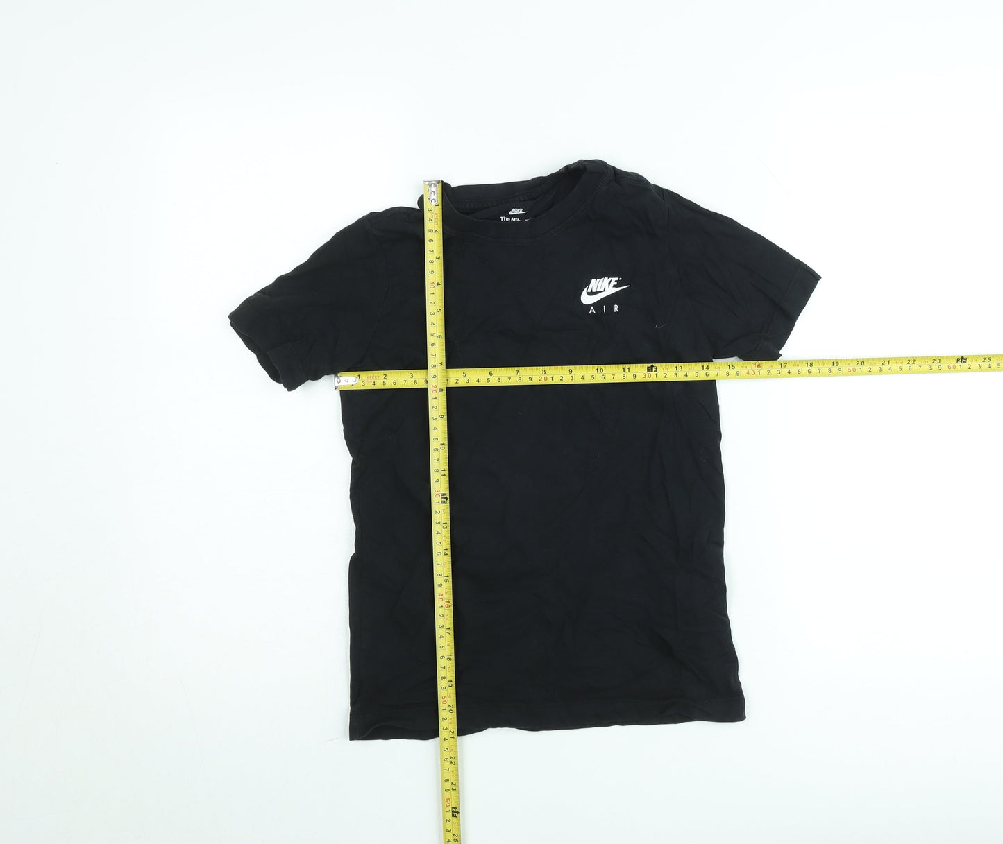 Nike Boys Black Air Graphic T-Shirt M (10-11 Years) Regular Fit