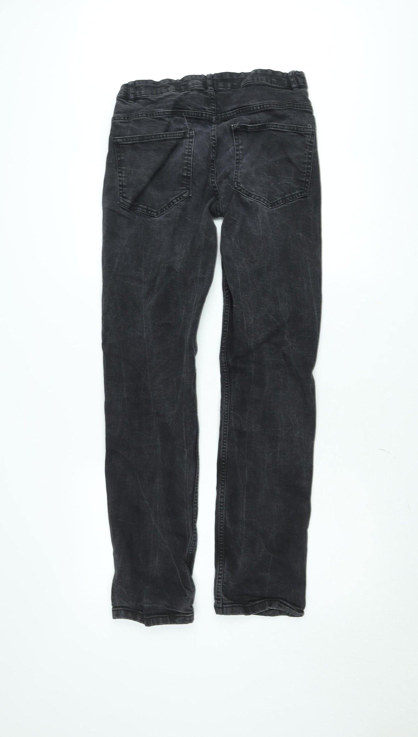 Dunnes Stores Men's Black Straight Fit Denim Jeans W32 L34