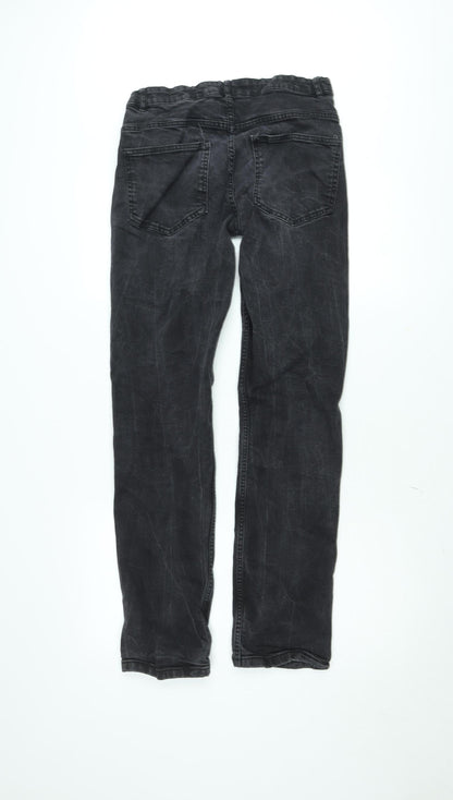 Dunnes Stores Men's Black Straight Fit Denim Jeans W32 L34
