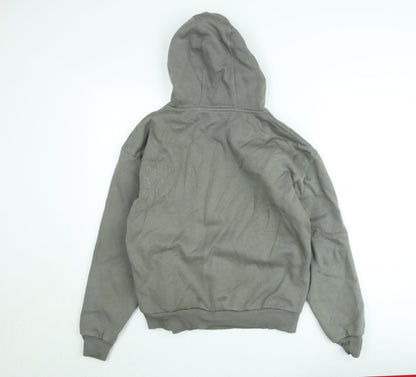MAXLIFE Men’s Grey Pullover Hoodie M Fleece Lined Casual Sweatshirt