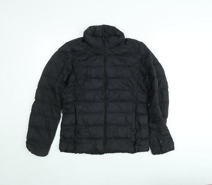Uniqlo Boys Black S Ultra Light Down Puffer Jacket