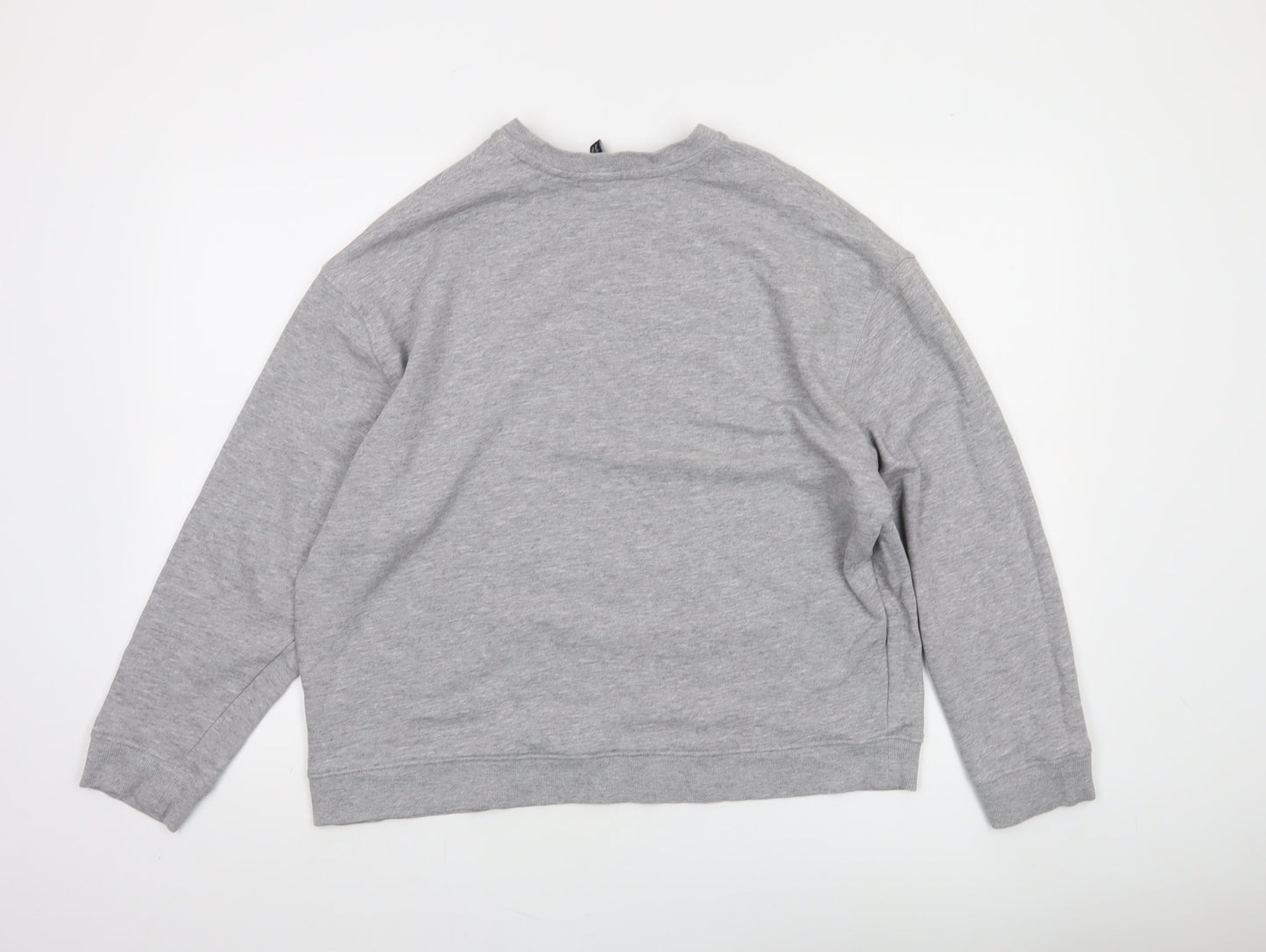 Nobody's Child Women's Grey Crew Neck Pullover Sweatshirt Size M