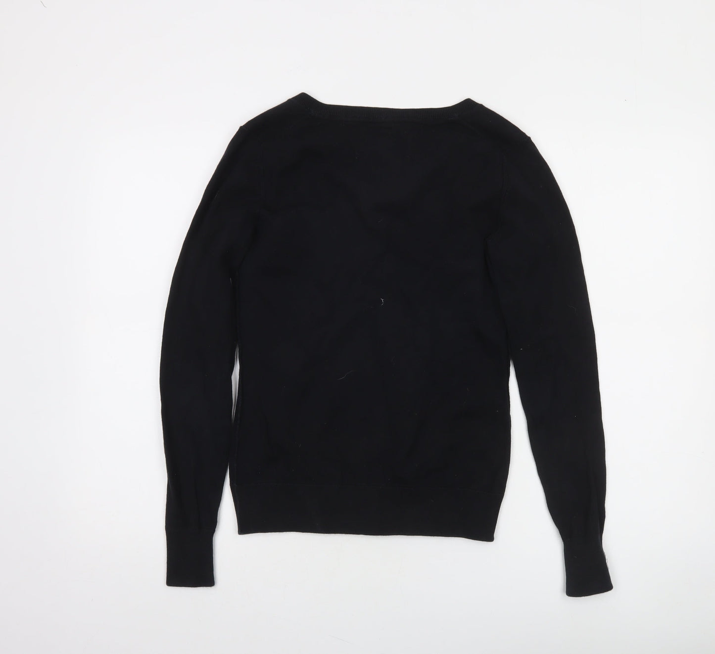 Womens UK Size S Tommy Hilfiger Black Pullover Jumper