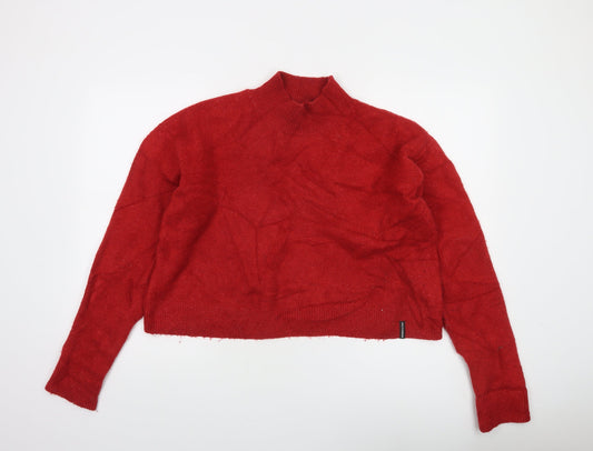 Womens UK Size 10 Superdry Red Pullover Jumper