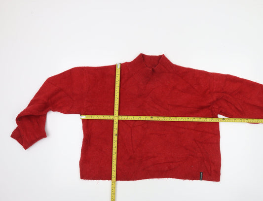 Womens UK Size 10 Superdry Red Pullover Jumper