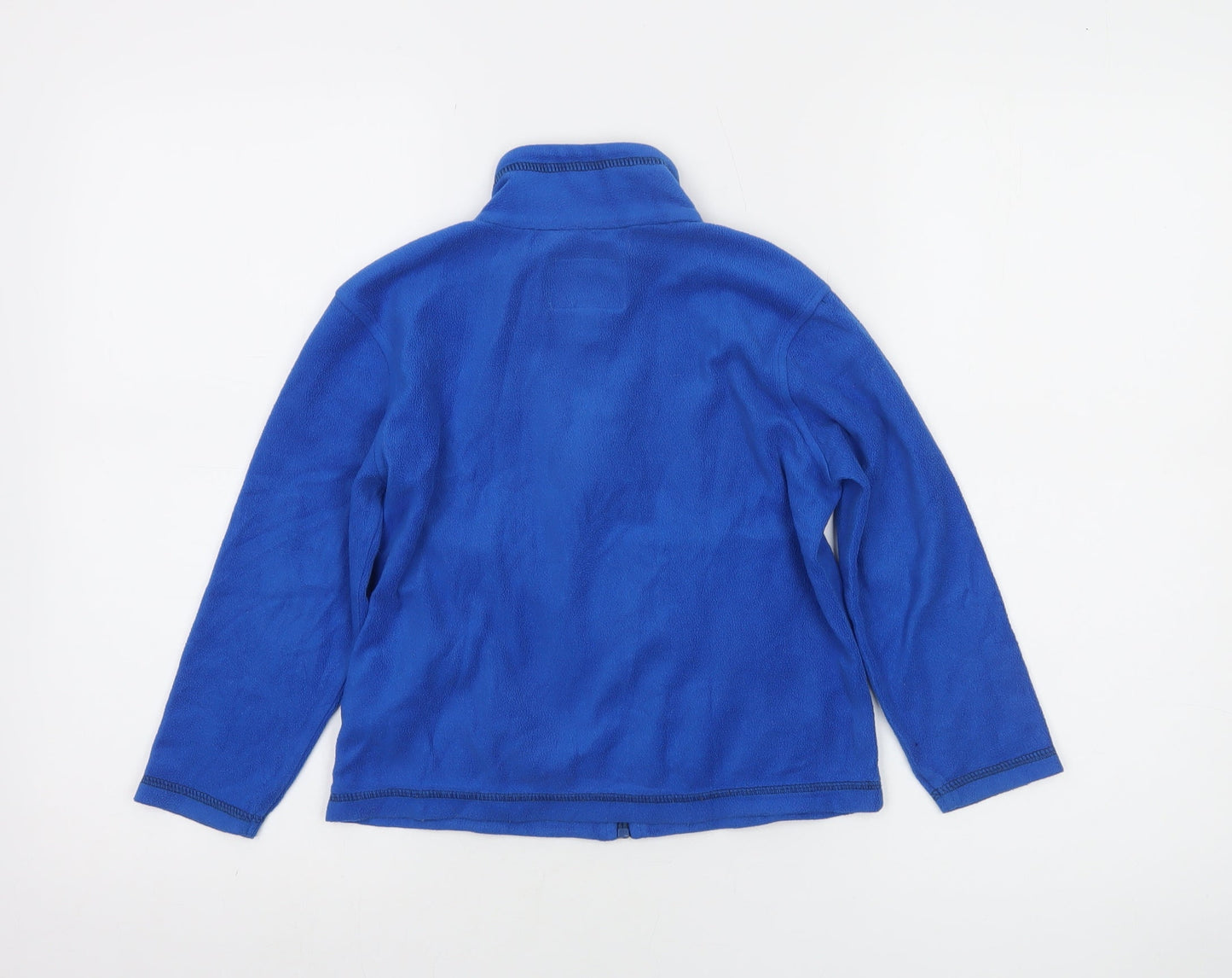 Regatta Boys Blue Fleece Full Zip Jacket 5-6 Years Outdoor Lightweight