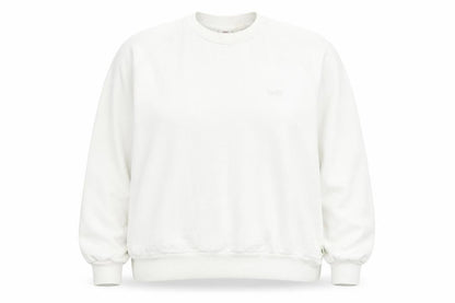 Womens UK Size L Levi's White Pullover Sweatshirt
