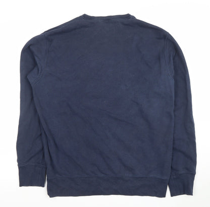 Uniqlo Disney Navy Sweatshirt Women's M Mickey & Donald Graphic Pullover