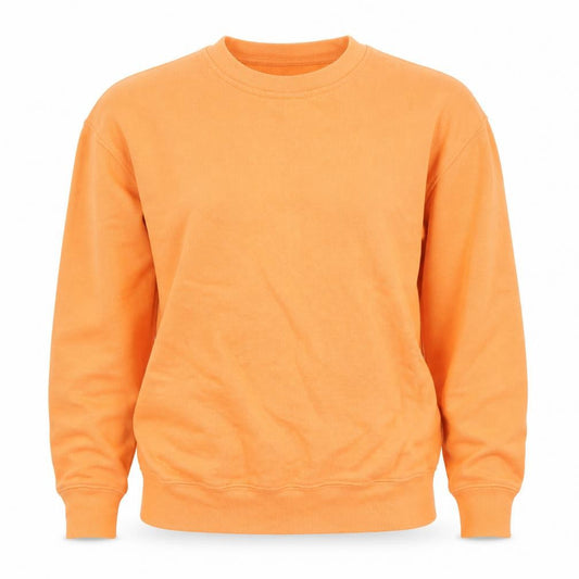 Bik Bok Women’s Orange XS Pullover Sweatshirt Cotton Crew Neck
