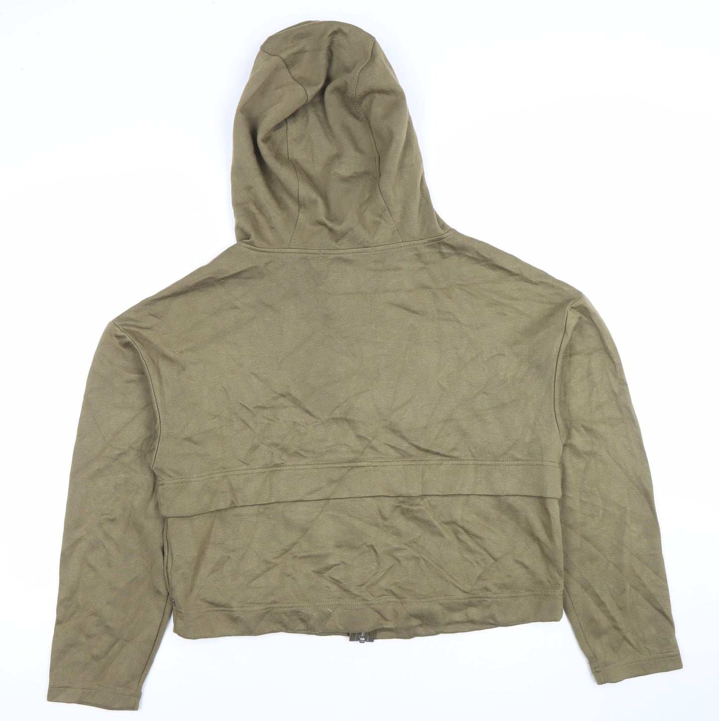 Scotch & Soda Women’s Khaki Full Zip Hoodie XS Cotton Blend