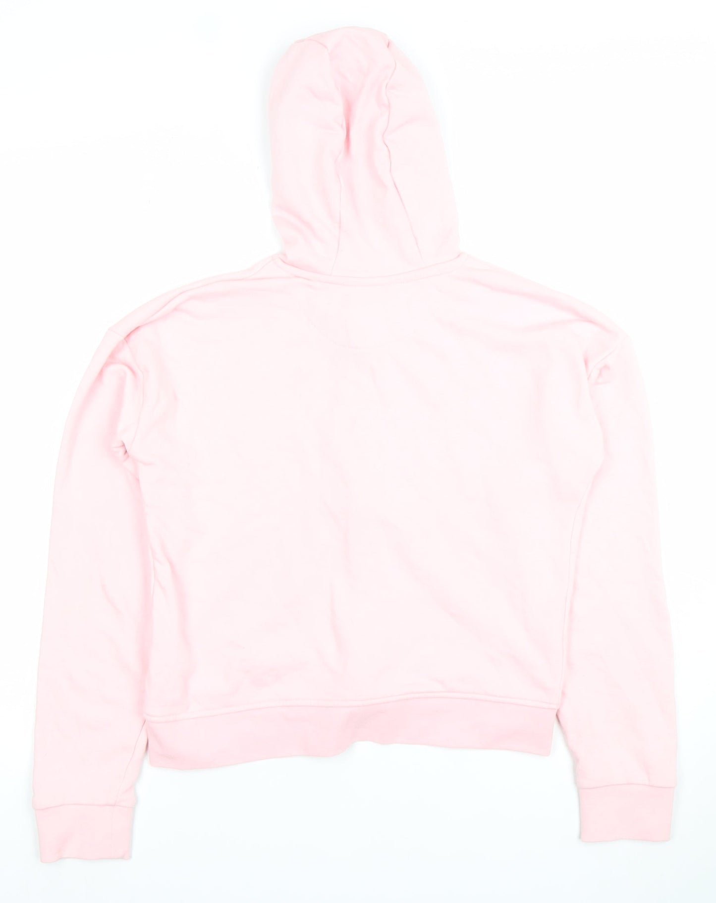 Juicy Couture Girls Pink Full Zip Hoodie 12-13 Years Logo Cotton Blend
