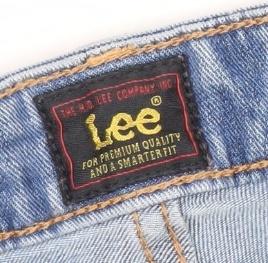 Lee Women's Blue Skinny Jeans Size 12 Malone Style Slim Fit Denim