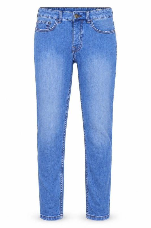 Denim Co Men's Blue Skinny Jeans W28 L32 Cotton Blend