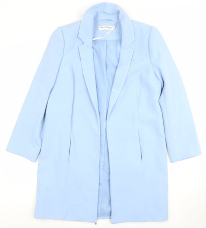 Womens UK Size 10 Miss Selfridge Blue Basic Jacket