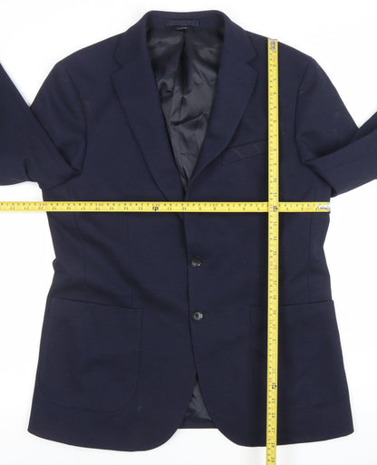 Marks and Spencer Men's Blue Regular Fit Blazer Jacket 40