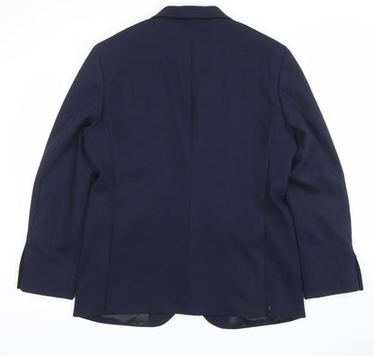 Marks and Spencer Men's Blue Regular Fit Blazer Jacket 40
