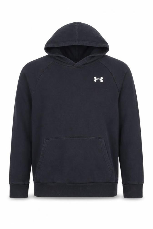 Boys UK Size 13-14 Years Under armour Black Pullover Hoodie