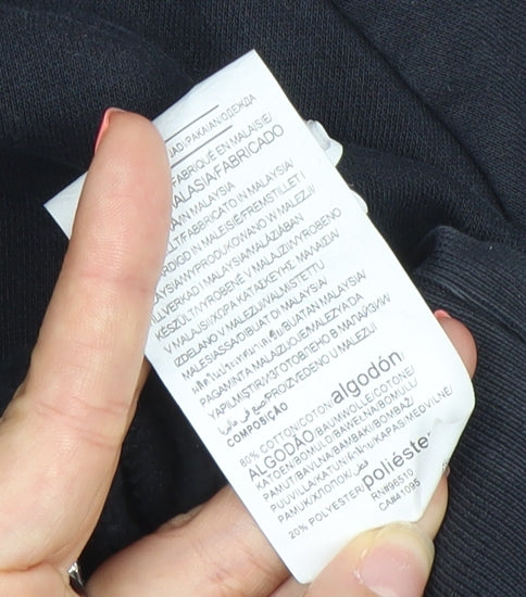 Under Armour Boys Black Pullover Hoodie 13-14 Years ColdGear Fleece