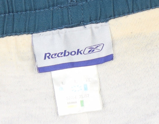 Reebok Men’s Blue XL Track Pants Lightweight Activewear Trousers