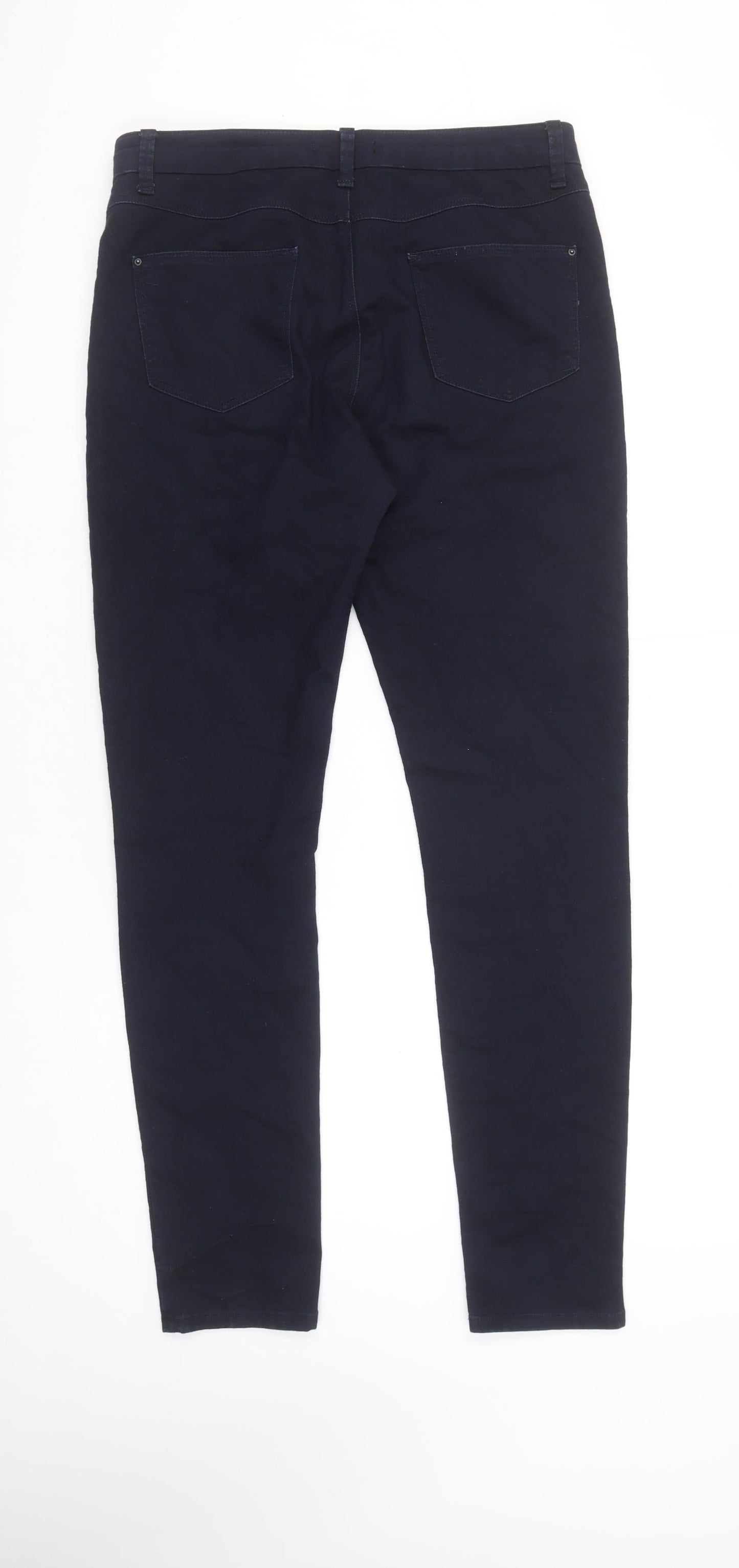 Marks and Spencer Women's Blue Jegging Jeans Size 12 Tall Slim Fit