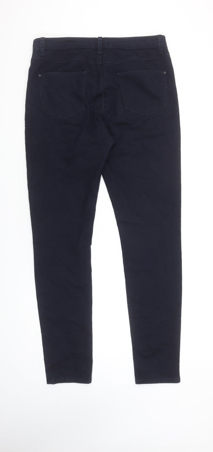 Marks and Spencer Women's Blue Jegging Jeans Size 12 Tall Slim Fit