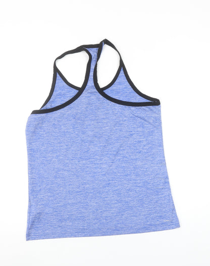 Adidas Womens Blue Racerback Climalite Tank Top Size M