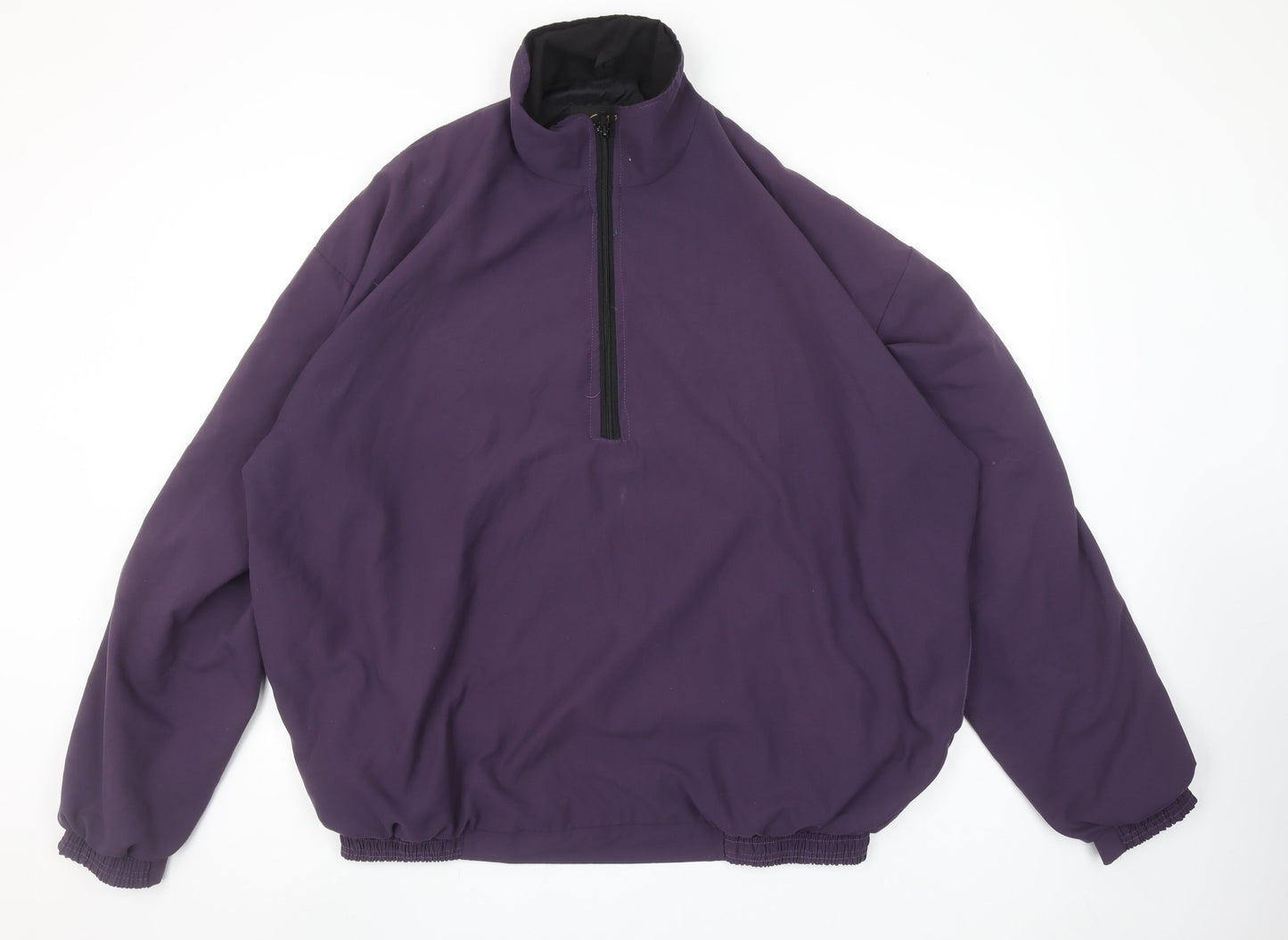 Cape Crest Men's Purple XL 1/4 Zip Softshell Casual Jacket