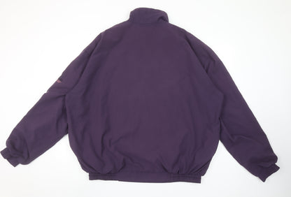 Cape Crest Men's Purple XL 1/4 Zip Softshell Casual Jacket