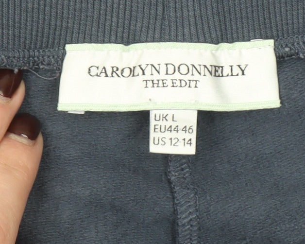 Carolyn Donnelly The Edit Women’s Blue Cotton Jogger Trousers L
