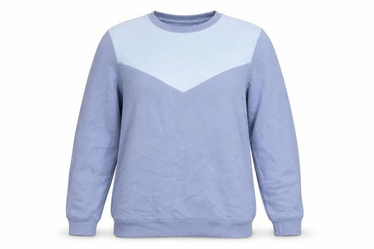 TOG24 Women's Blue Crew Neck Pullover Sweatshirt Size 14