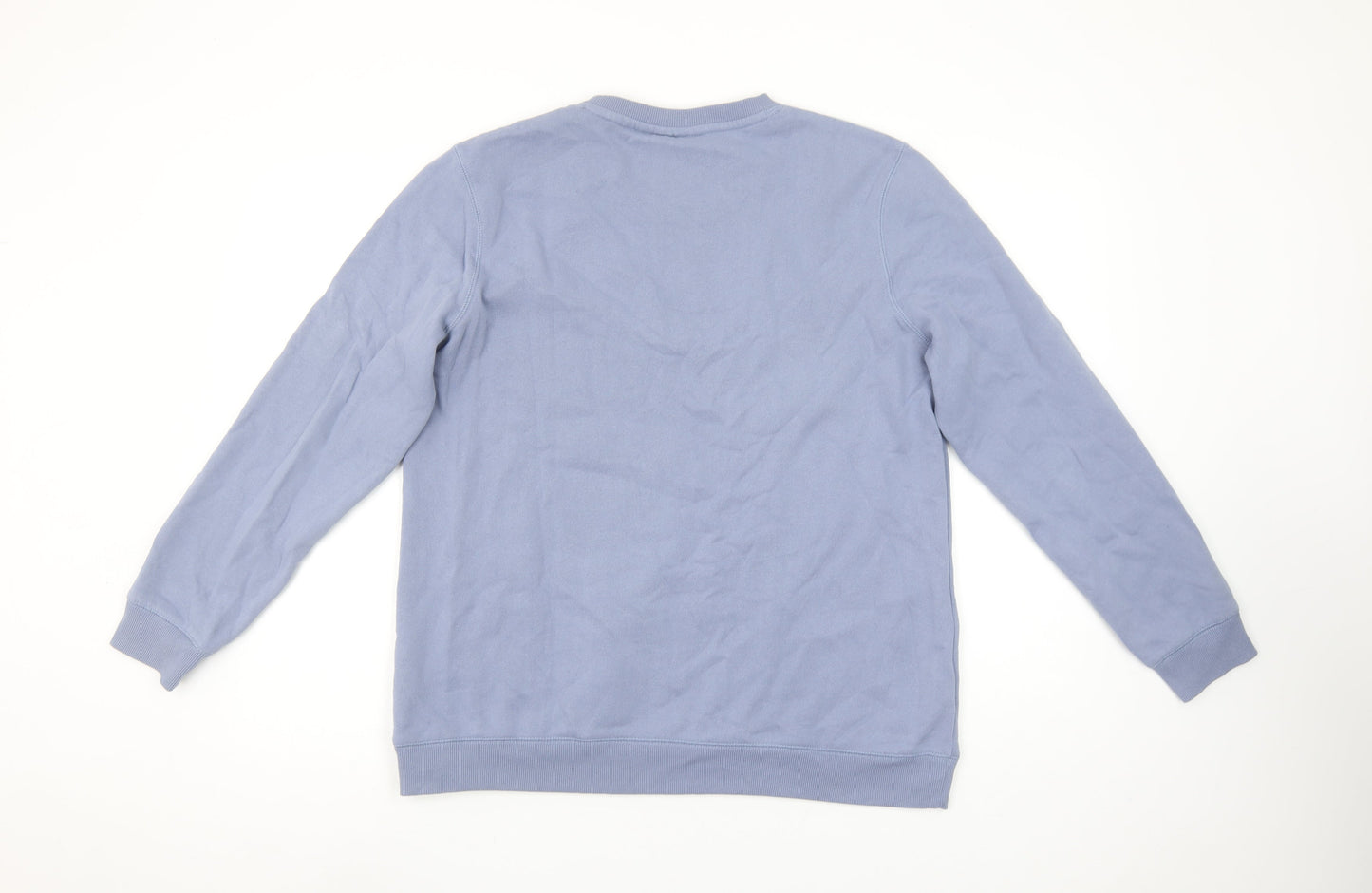 TOG24 Women's Blue Crew Neck Pullover Sweatshirt Size 14