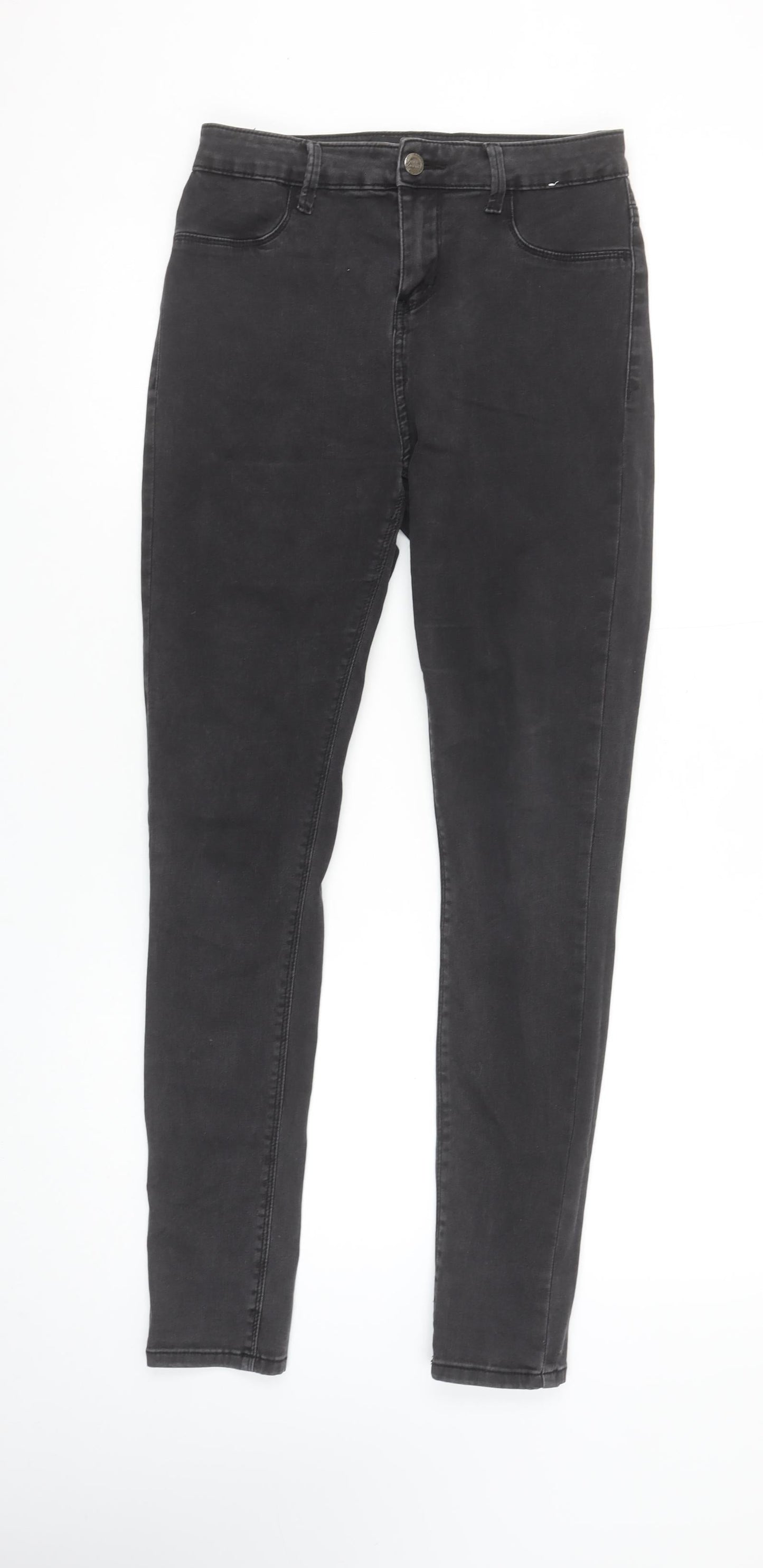 Denim Co. Women’s Black Skinny Jeans Size 10 Slim Fit Stretch Denim