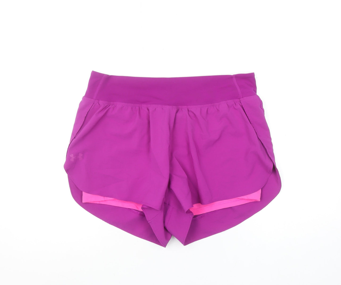 Under Armour Womens Purple XL Athletic Running Shorts