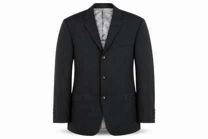 Lino Vierra Men's Grey 42S Wool Blend Classic Blazer Jacket