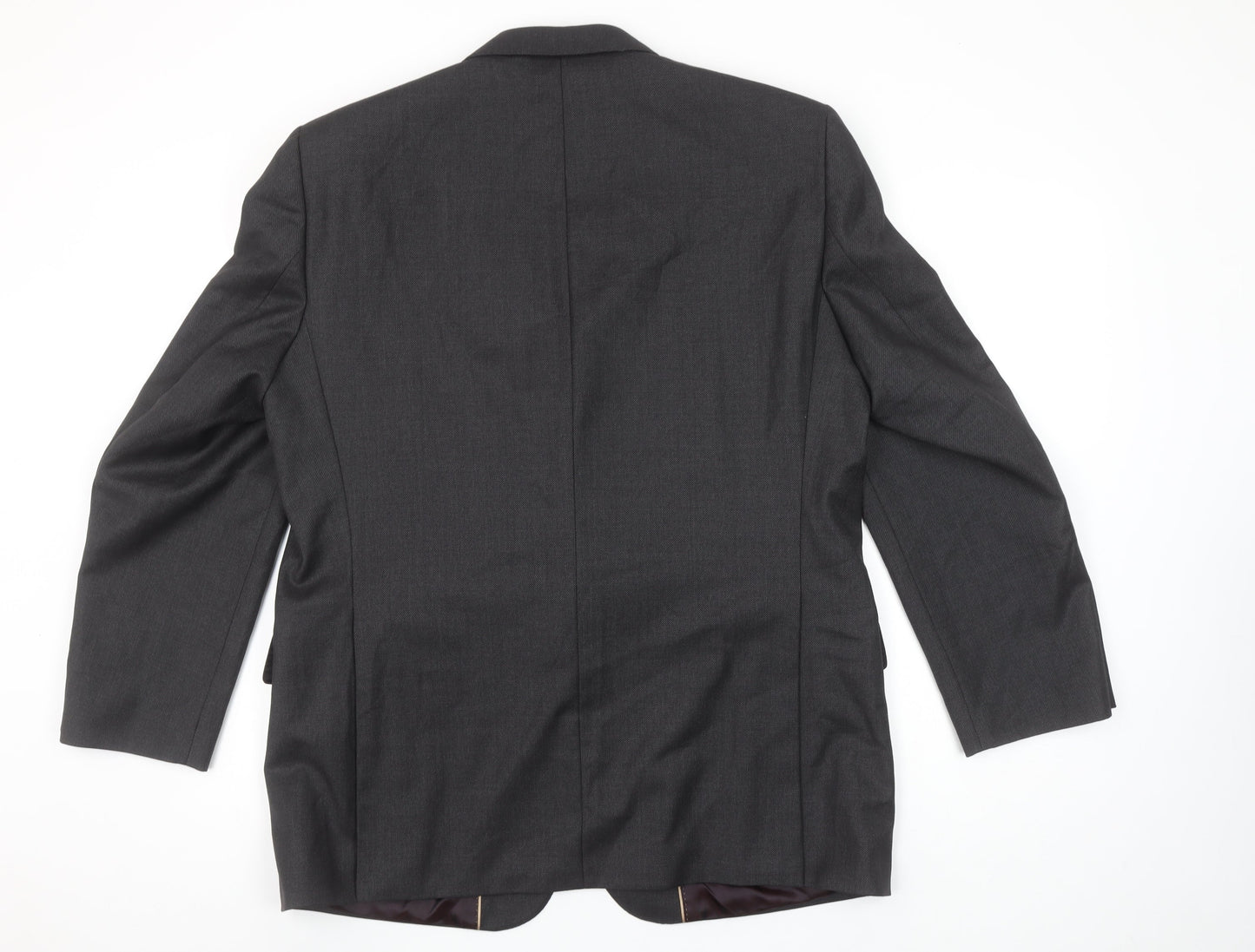 Chester by Chester Barrie Men's Grey Wool Blazer Jacket Formal 40R