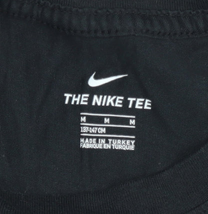 Nike Women’s Black Air Logo Short Sleeve Cotton T-Shirt M
