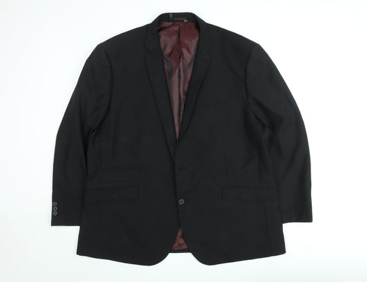 Williams & Brown London Black Women's Size 50 Classic Blazer