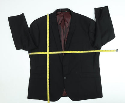 Williams & Brown London Black Women's Size 50 Classic Blazer