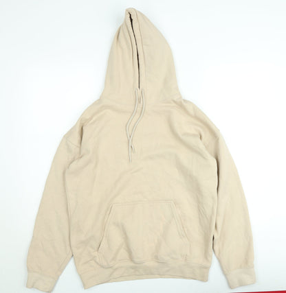 PrettyLittleThing Women Beige Angel Energy Pullover Hoodie Size S