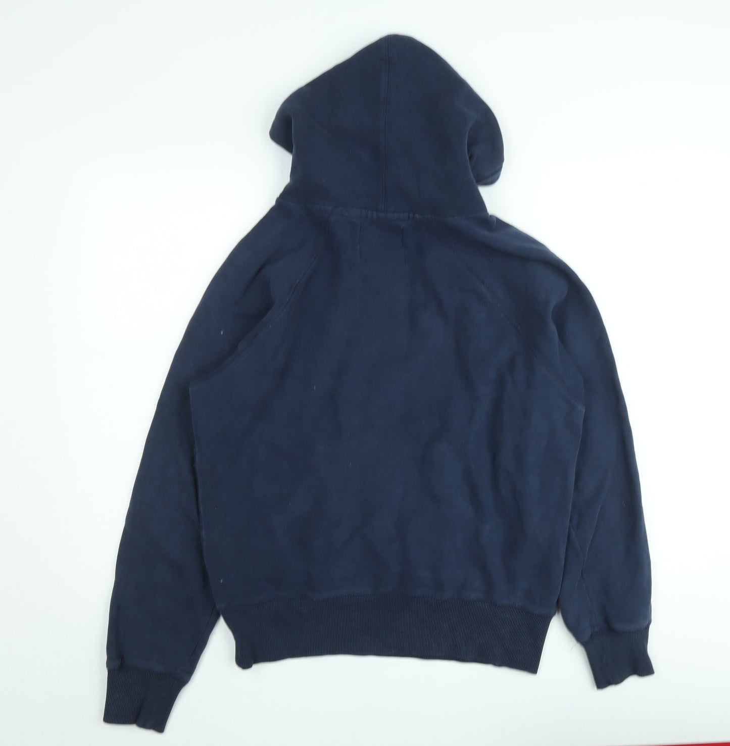 WRU Men's Blue Small Pullover Hoodie Vintage 81 Rugby Sweatshirt
