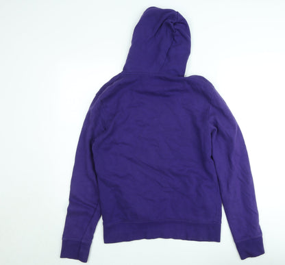 Mens UK Size M JACK & JONES Purple Pullover Hoodie