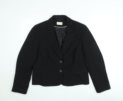 Planet Women's Black Size 6 Classic Blazer Jacket